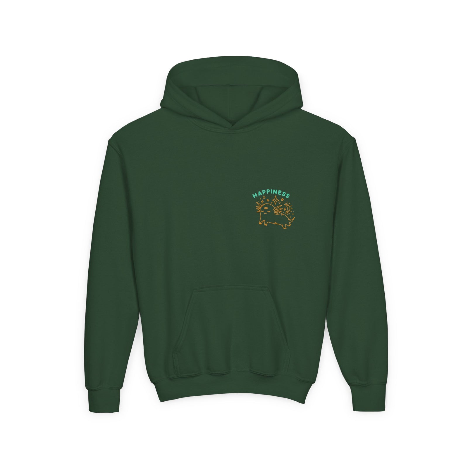 Youth Happiness Hooded Sweatshirt