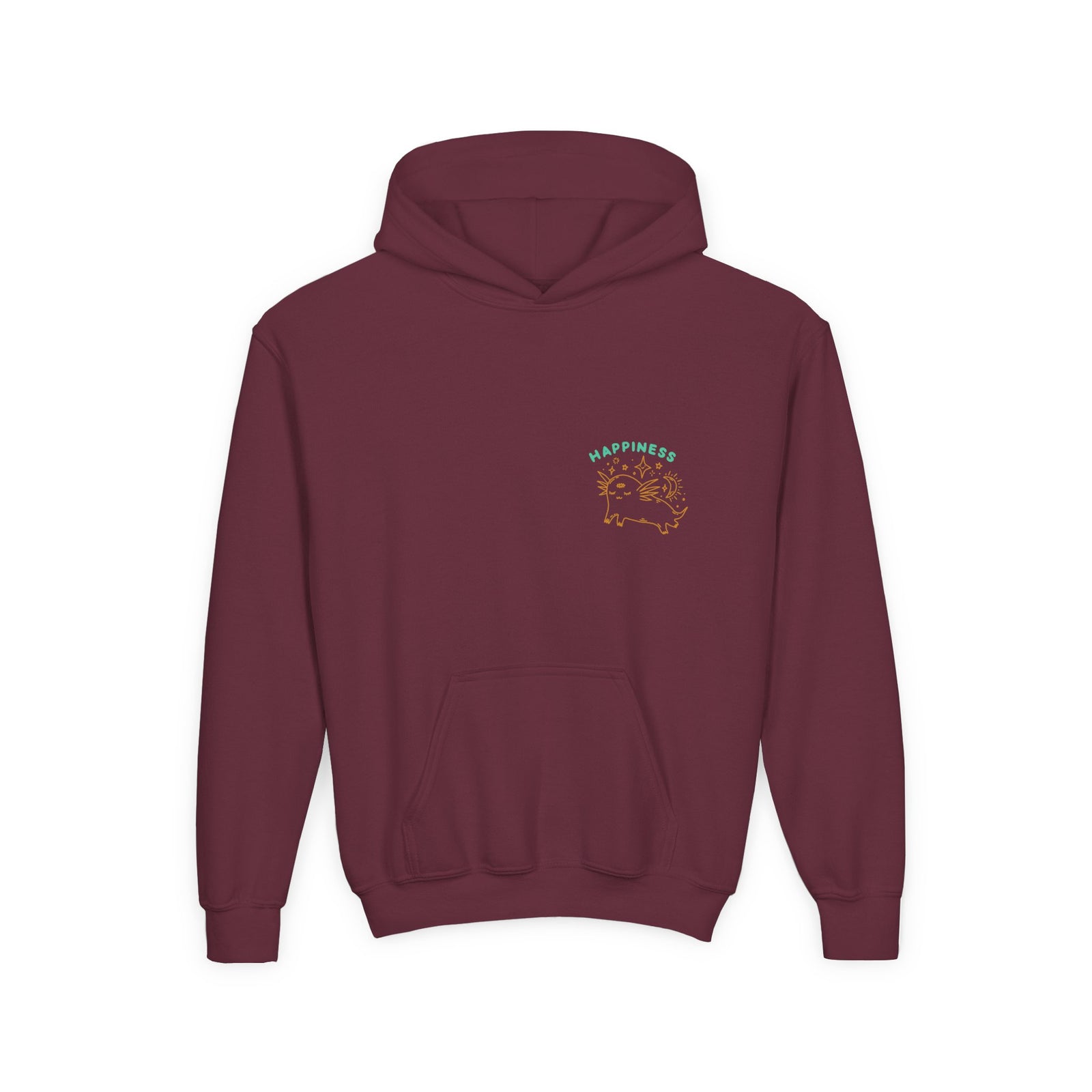 Youth Happiness Hooded Sweatshirt