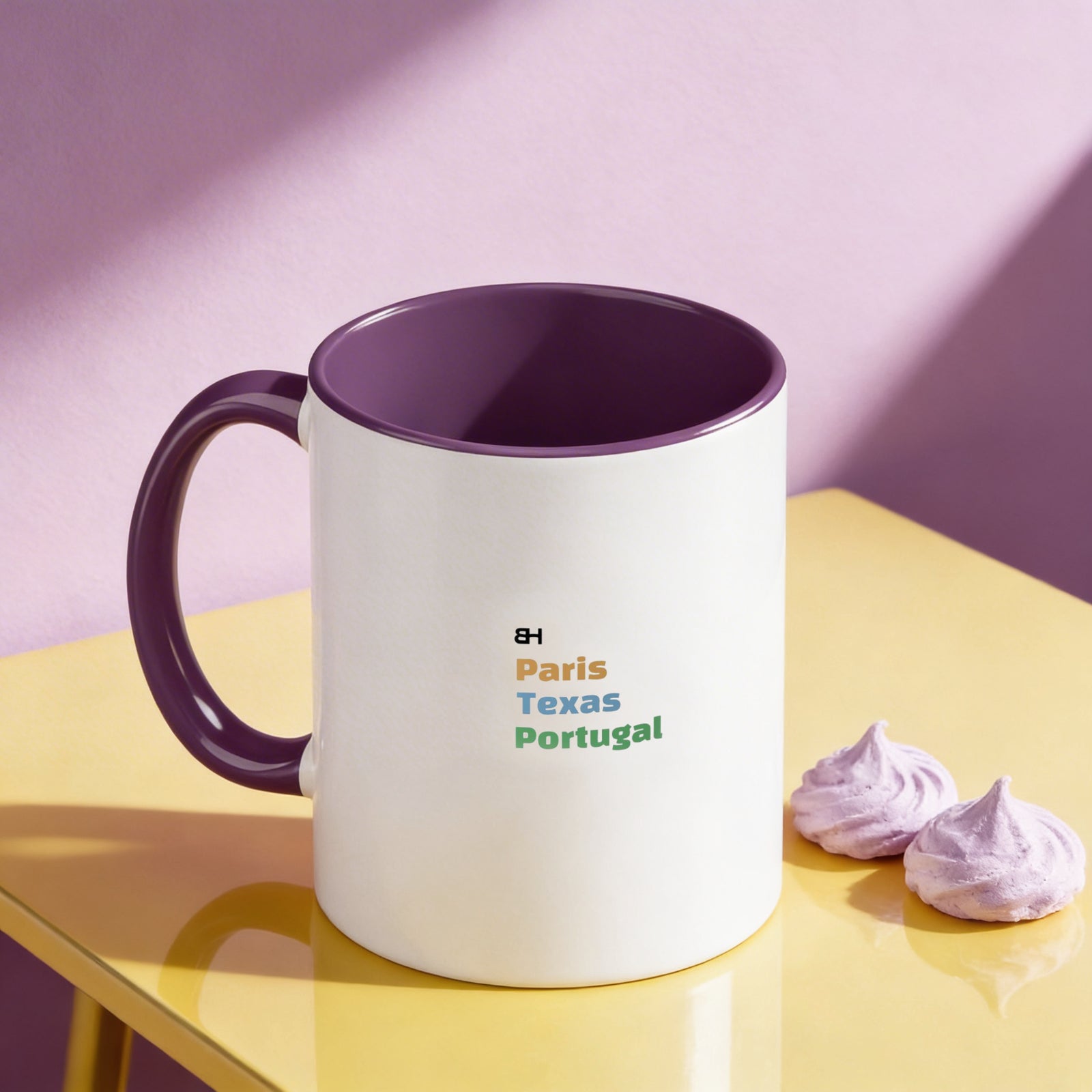 Paris Texas Portugal Coffee Mug (11, 15oz)