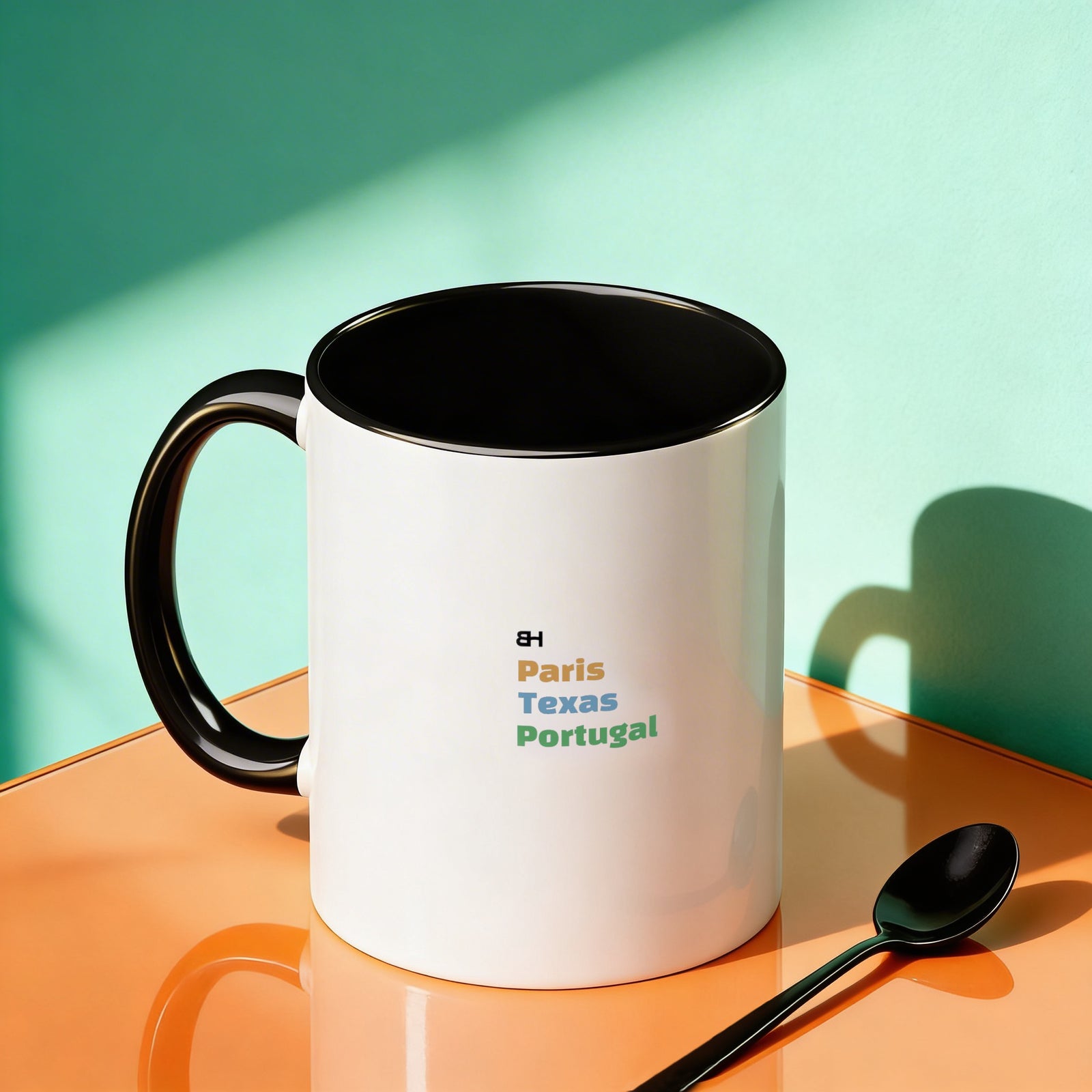 Paris Texas Portugal Coffee Mug (11, 15oz)