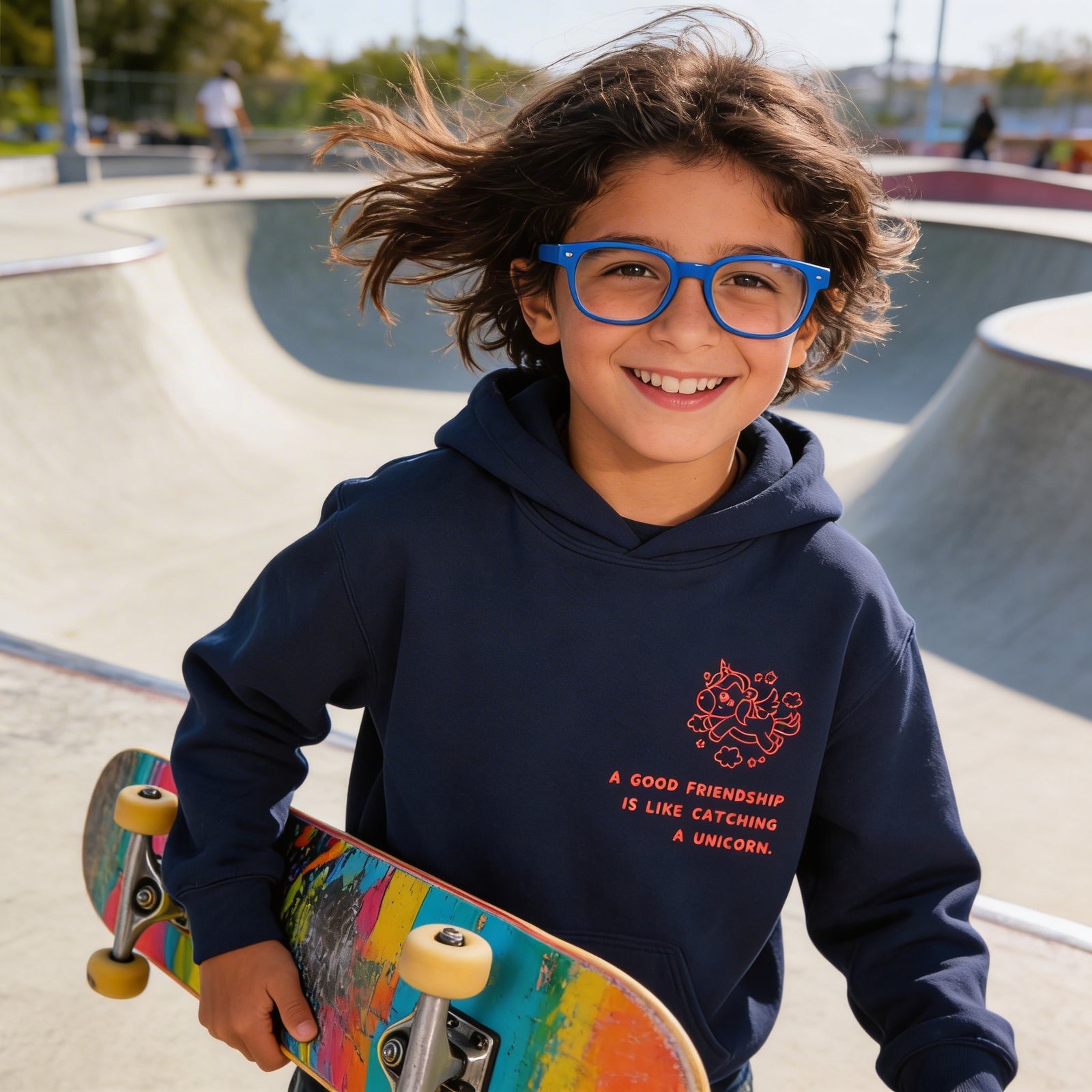 Youth Friendship Blend Hooded Sweatshirt