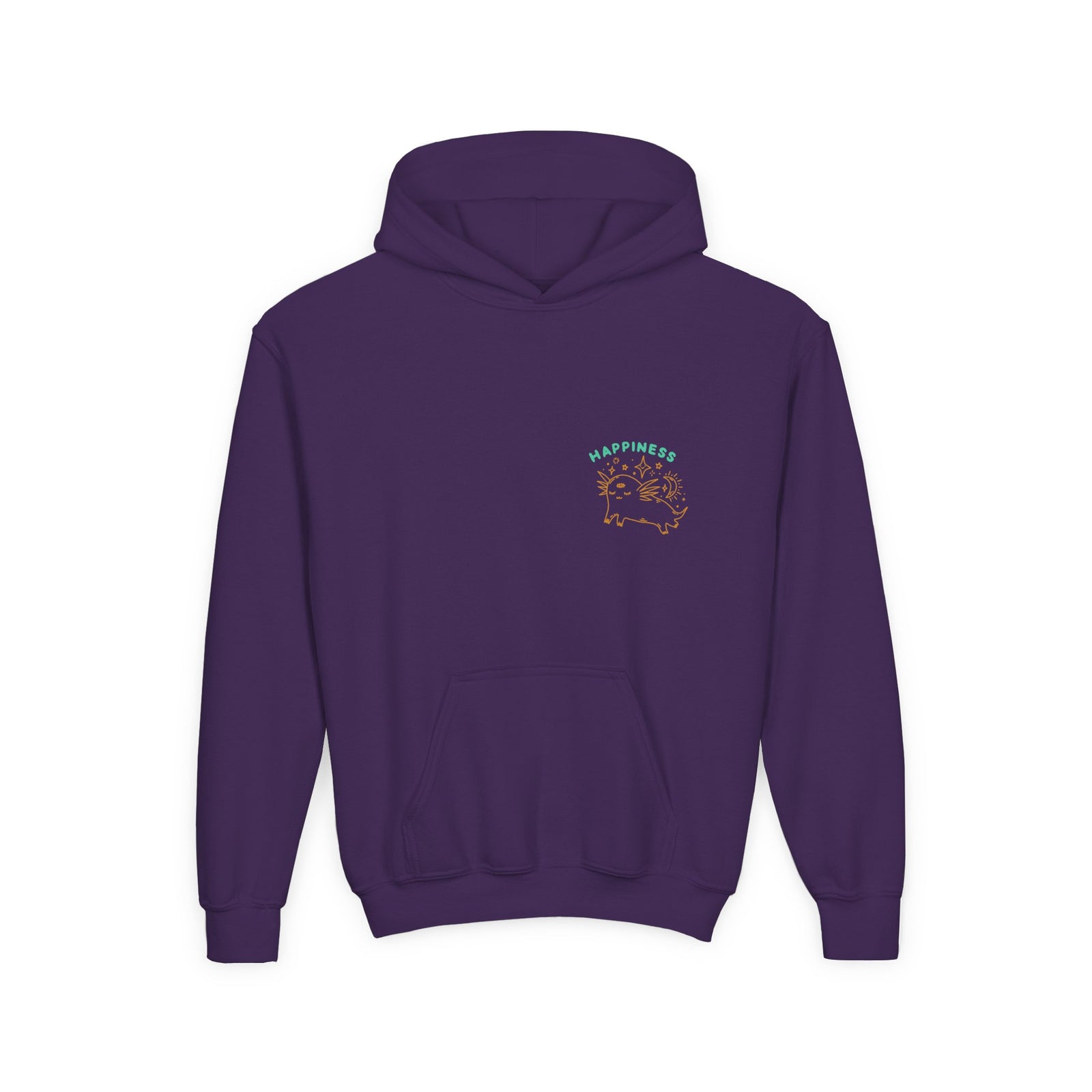 Youth Happiness Hooded Sweatshirt