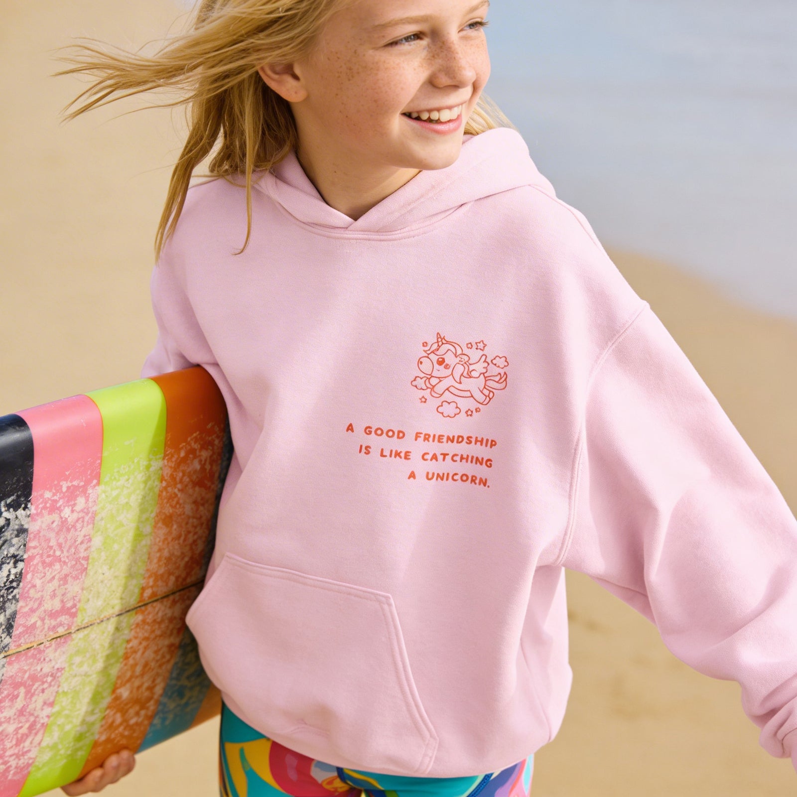 Youth Friendship Blend Hooded Sweatshirt