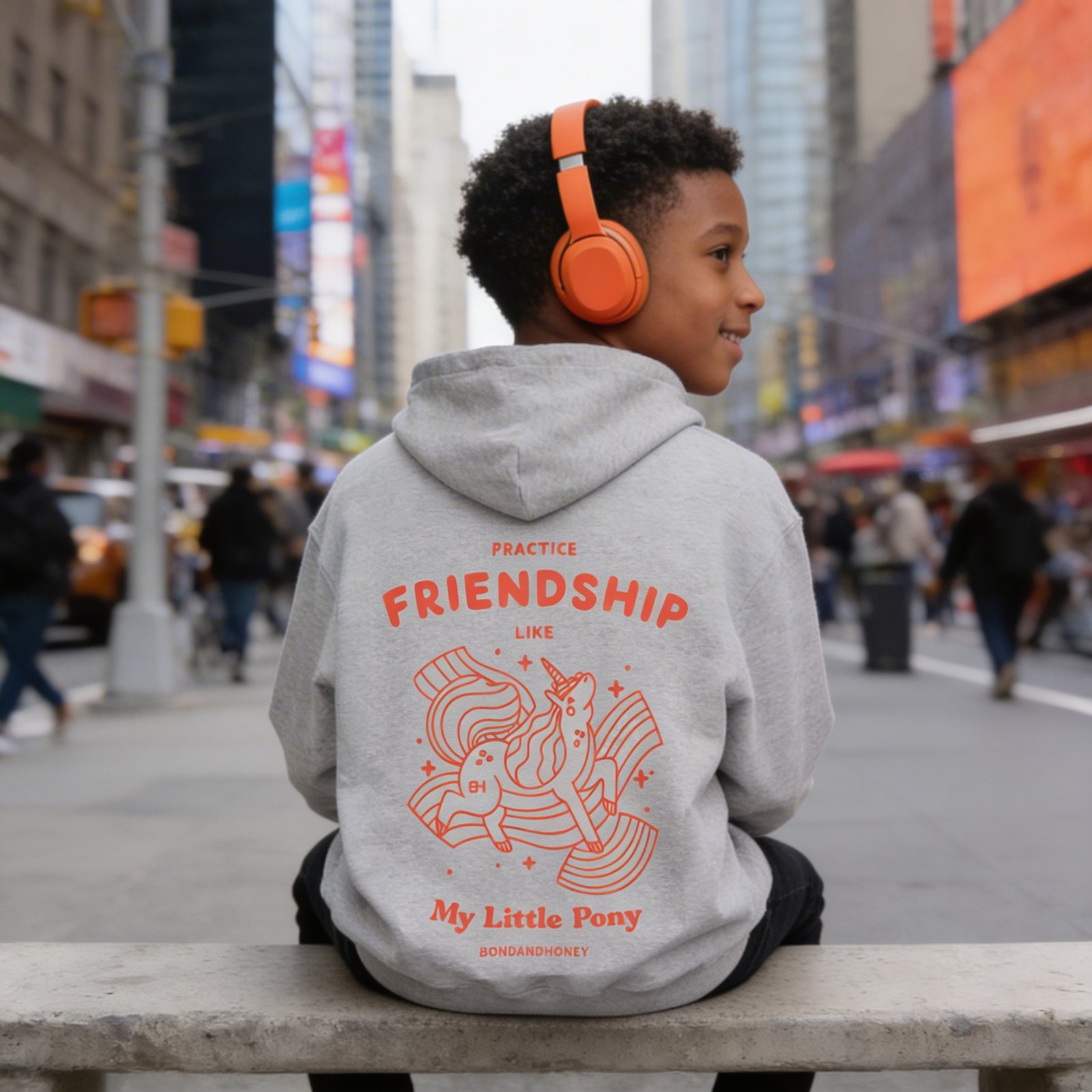 Youth Friendship Blend Hooded Sweatshirt