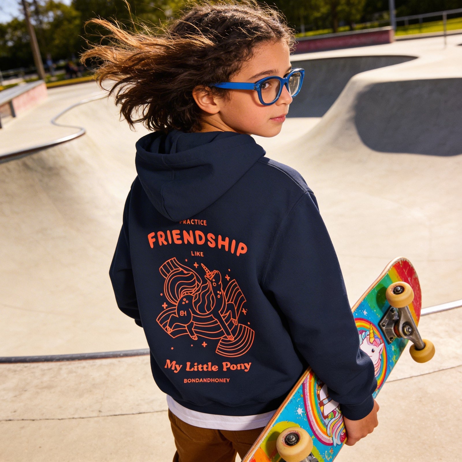 Youth Friendship Blend Hooded Sweatshirt