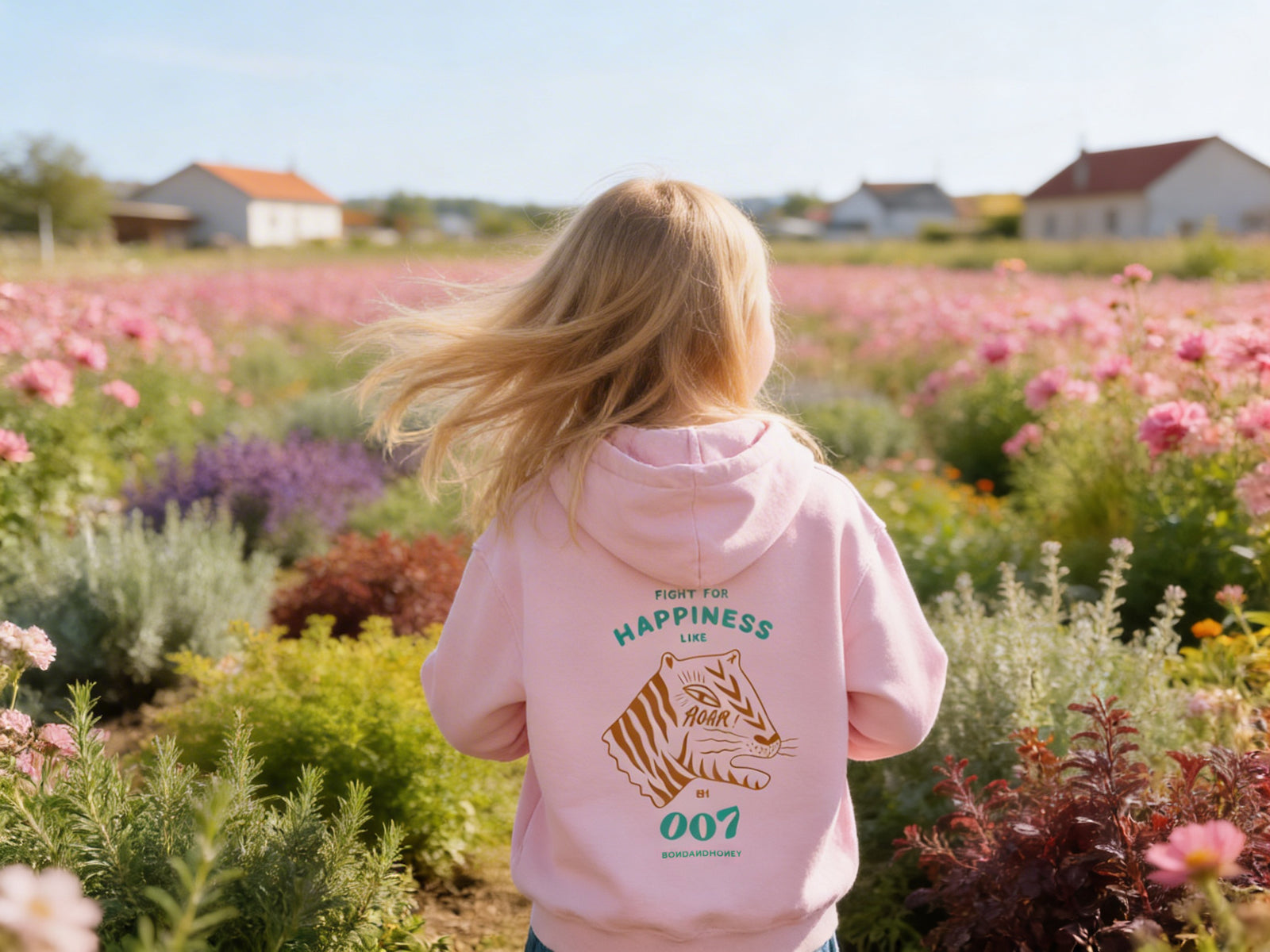 Youth Happiness Hooded Sweatshirt