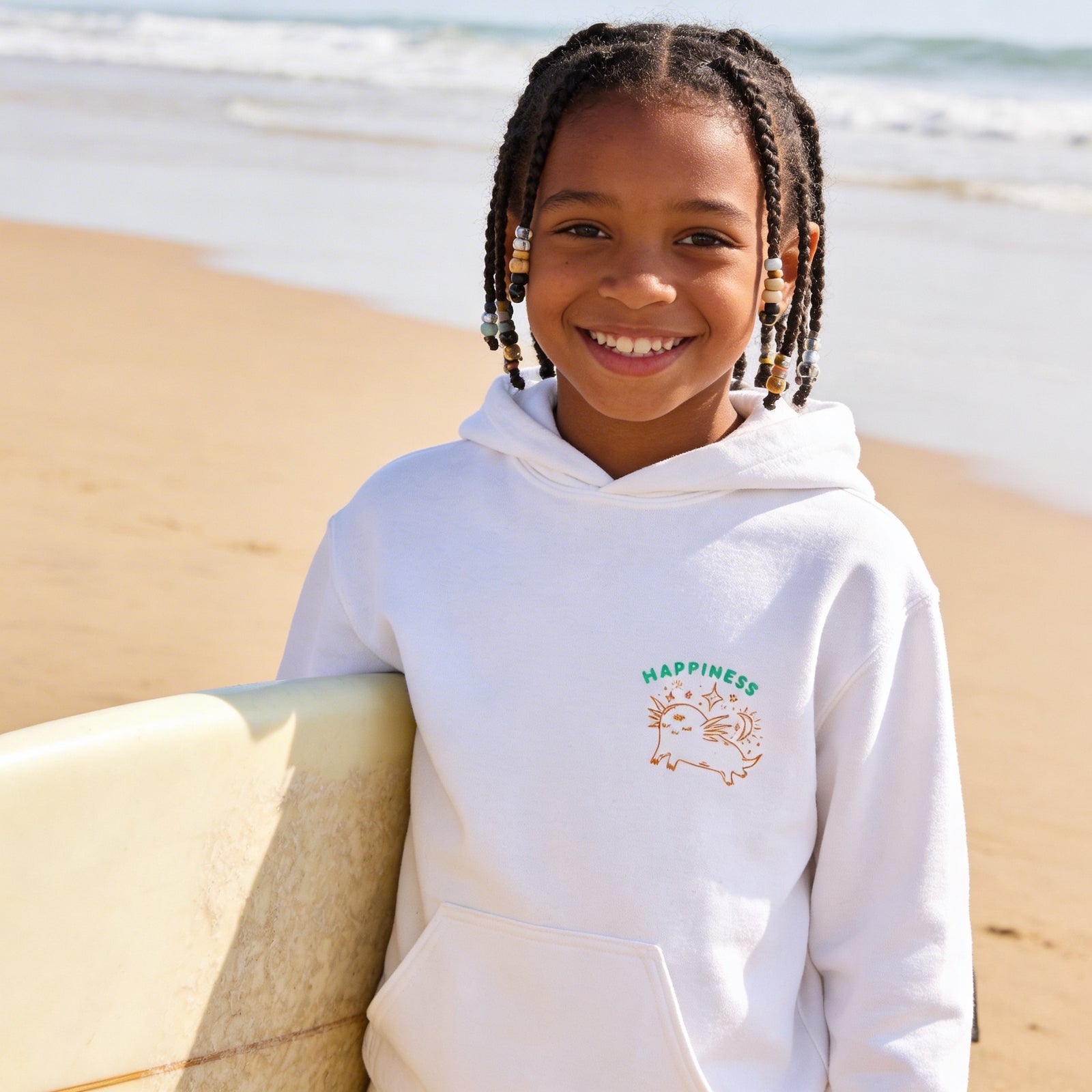 Youth Happiness Hooded Sweatshirt