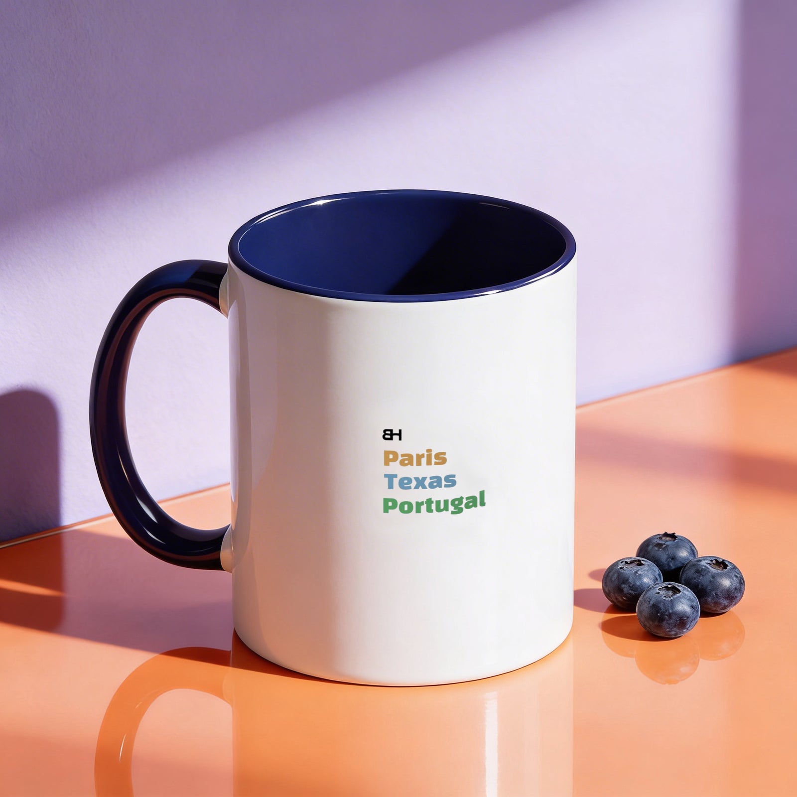 Paris Texas Portugal Coffee Mug (11, 15oz)
