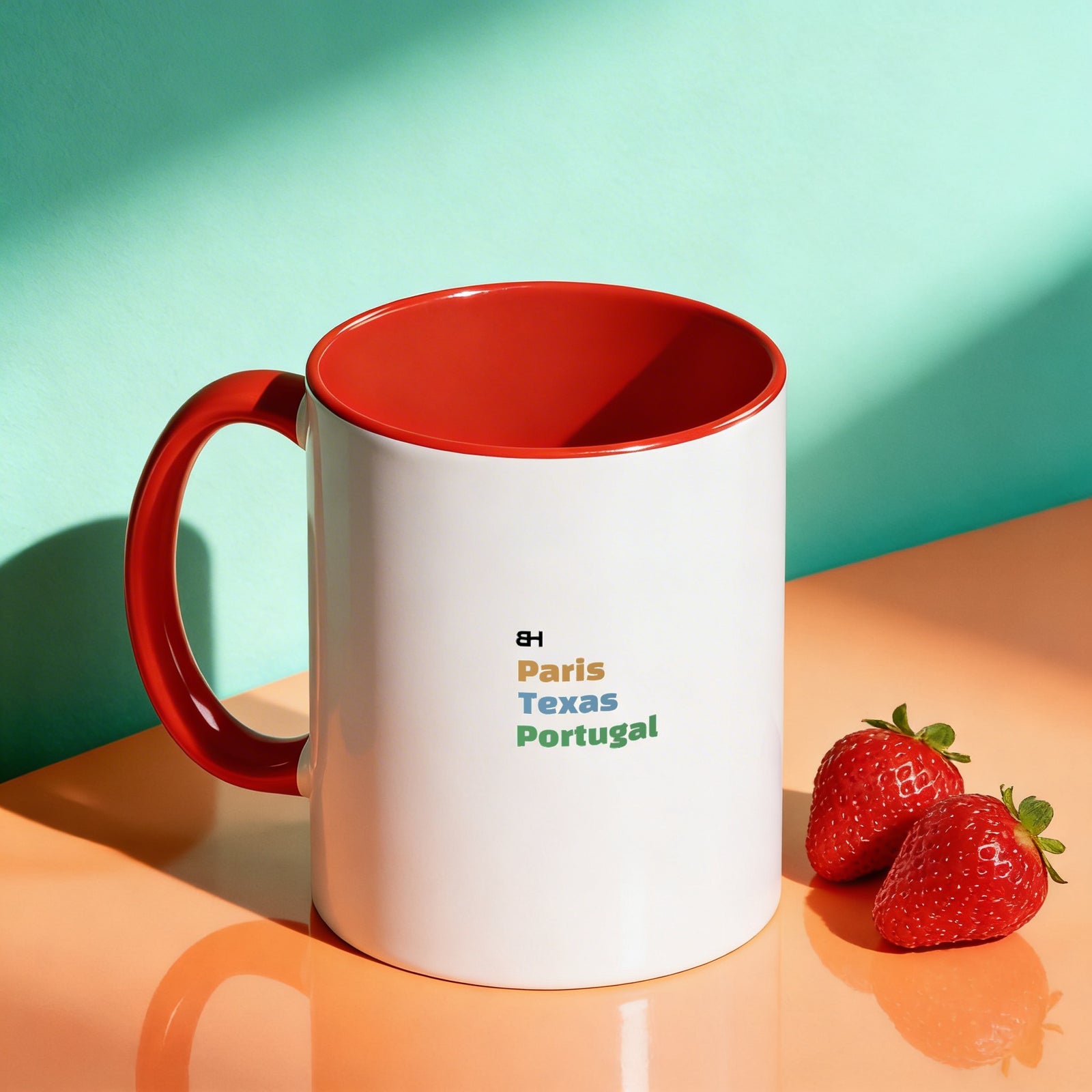 Paris Texas Portugal Coffee Mug (11, 15oz)