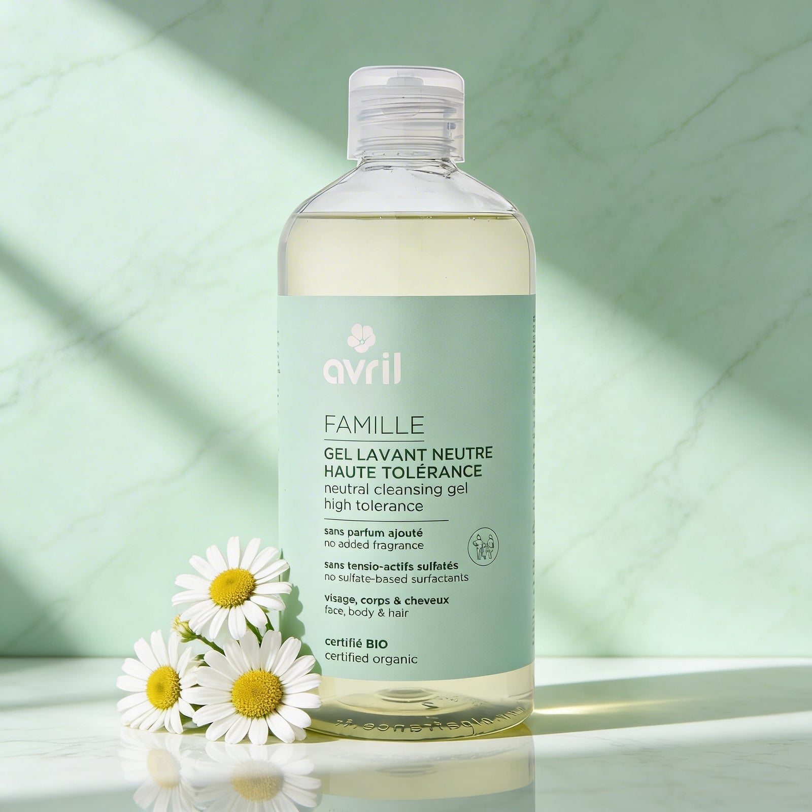 High tolerance neutral cleansing gel - Face, Body and Hair